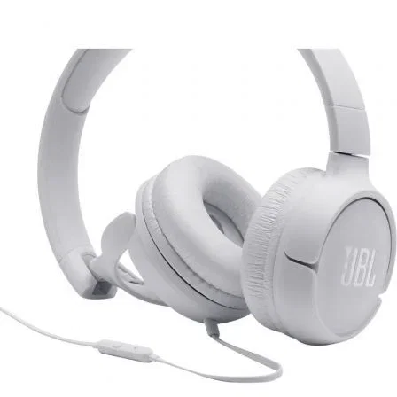 Auriculares jbl tune 500 con micrÓfono jack 3.5 blancos