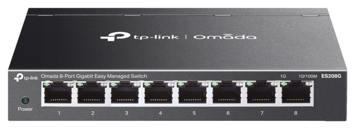 Tp-Link Omada ES208G Switch Gestionado L2 de 8 Puertos Gigabit Tp-Link Omada ES208G Switch Gestionado L2 de 8 Puertos Gigabit