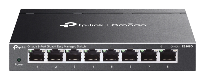 Tp-Link Omada ES208G Switch Gestionado L2 de 8 Puertos Gigabit Tp-Link Omada ES208G Switch Gestionado L2 de 8 Puertos Gigabit