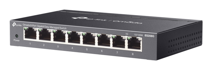 Tp-Link Omada ES208G Switch Gestionado L2 de 8 Puertos Gigabit Tp-Link Omada ES208G Switch Gestionado L2 de 8 Puertos Gigabit