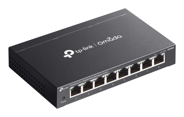 Tp-Link Omada ES208G Switch Gestionado L2 de 8 Puertos Gigabit Tp-Link Omada ES208G Switch Gestionado L2 de 8 Puertos Gigabit