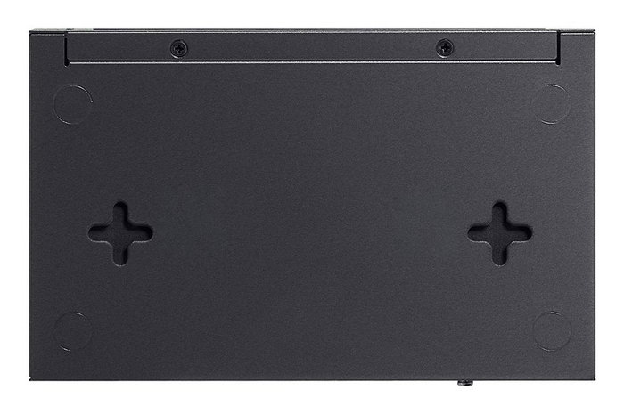 TP-Link ES208G Switch Omada Gestionado L2 Gigabit Ethernet 8 Puertos 10/100/1000 Negro, Montaje de Pared, QoS, Gestión Web y Cloud