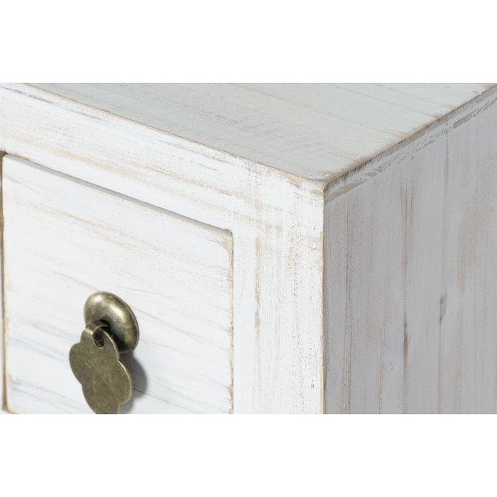Consola DKD Home Decor Blanco Natural Abeto Madera MDF 95 x 24 x 79 cm Consola DKD Home Decor Blanco Natural Abeto Madera MDF 95 x 24 x 79 cm