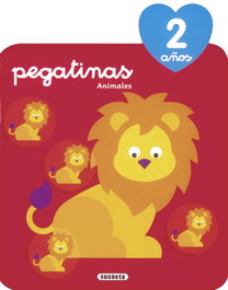 SUSAETA EDICIONES Pegatinas animales 2 años