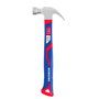 Workpro Martillo de carpintero de acero al carbono con mango de fibra de vidrio, 225 g