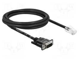 DeLOCK 64296 Cable adaptador seriell RS-232/422/485 DB-9 a RJ-45, 2 m