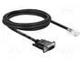 DeLOCK 64296 Cable adaptador seriell RS-232/422/485 DB-9 a RJ-45, 2 m