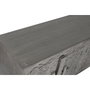 DKD Home Decor Mueble TV Madera Tallada Gris 200x40x61