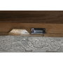 DKD Home Decor Mueble TV Madera Tallada Gris 200x40x61