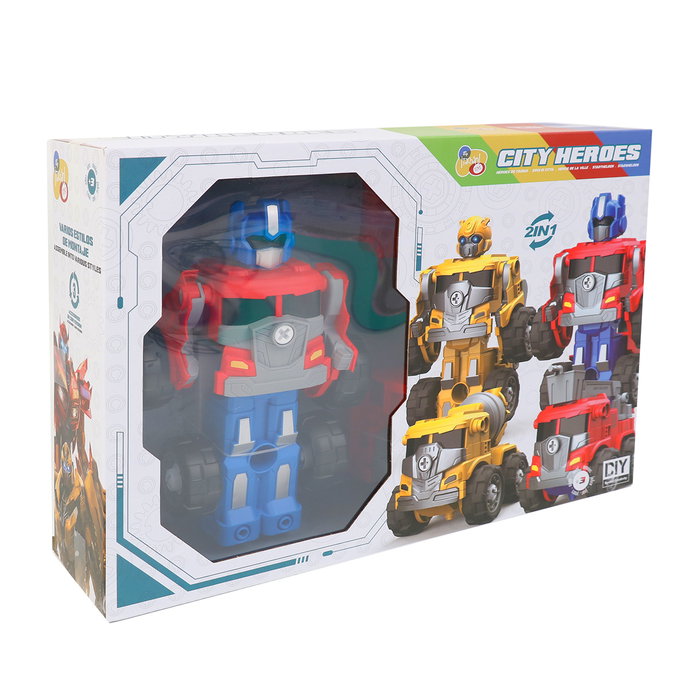 Tachan Robot Armable Rojo 3En1 27 Pzas T01026 Tachan Robot Armable Rojo 3En1 27 Pzas T01026