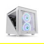 Thermaltake Divider 200 TG Snow Micro Torre PC Blanco Micro ATX Mini-ITX SPCC Vidrio Templado Panel Lateral