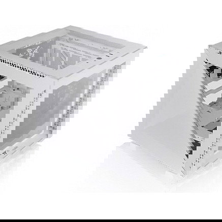 Thermaltake Divider 200 TG Snow Micro Torre PC Blanco Micro ATX Mini-ITX SPCC Vidrio Templado Panel Lateral