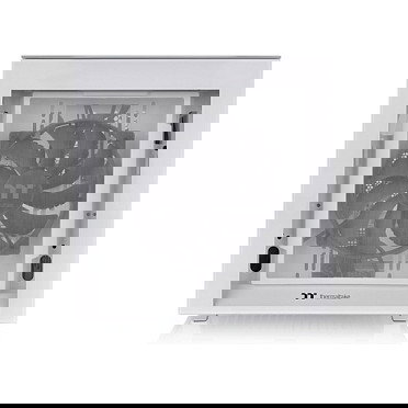 Thermaltake Divider 200 TG Snow Micro Torre PC Blanco Micro ATX Mini-ITX SPCC Vidrio Templado Panel Lateral