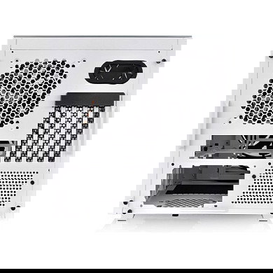 Thermaltake Divider 200 TG Snow Micro Torre PC Blanco Micro ATX Mini-ITX SPCC Vidrio Templado Panel Lateral