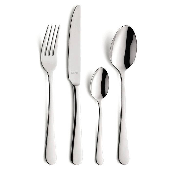 Caja 12 Cuchillo Mesa Acero Inox Austin Amefa 23,5 cm-2,5 mm