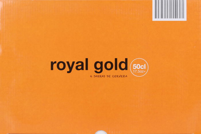 Royal Leerdam Set 6 Jarra Cerveza 50 cl Royal Gold