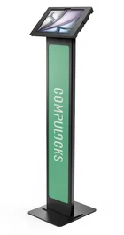 Compulocks 140B11APXB - Soporte de seguridad para Apple iPad Air M2 11" (2024) - Negro - Aluminio y Polietileno - Montaje en Piso con Llave