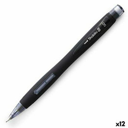 Uni-Ball Portaminas Shalaku S 0.5mm Negro (Set de 12)