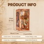 Maqueta Book Nook The Secret Rhythm 23 x 11 cm