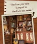 Maqueta Book Nook The Secret Rhythm 23 x 11 cm