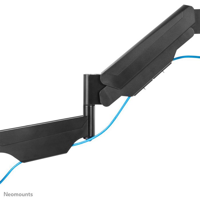 Neomounts WL70-550BL14 Soporte de Pared para Monitor/TV, 32-55", 5-30 kg, Muelle de Gas, Movimiento Completo, Ajuste de Nivel, Negro