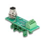DeLOCK Adaptador de módulo de transferencia M12 4 pines a terminal de 5 pines Verde