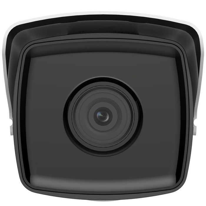 Hikvision Cámara IP Bullet 6MP AcuSense 2.8mm IR60 WDR H.265+ IP67 12V/PoE - Cámara de Seguridad Exterior