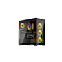 Krux KRUX Exo Midi Tower negra con cristal templado y ARGB
