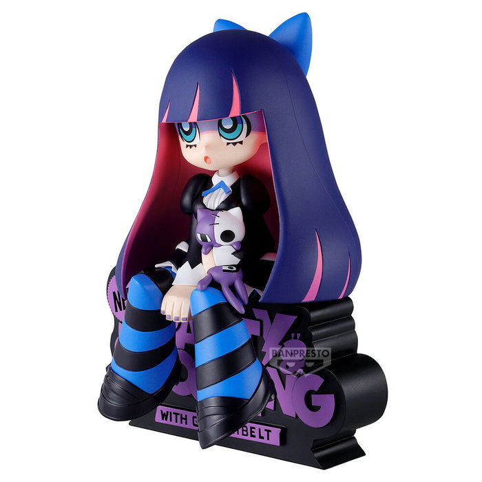 BANPRESTO Figura Stocking Monitor Top Figz New Panty Stocking with Garterbelt 12cm BANPRESTO Figura Stocking Monitor Top Figz New Panty Stocking with Garterbelt 12cm