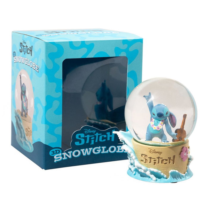 ERIK Bola de Nieve Stitch Disney 11x9x8cm Resina ERIK Bola de Nieve Stitch Disney 11x9x8cm Resina