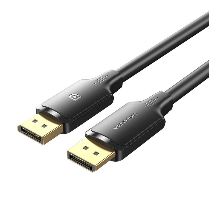 Vention Cable DisplayPort Macho a Macho 4K 1m Negro
