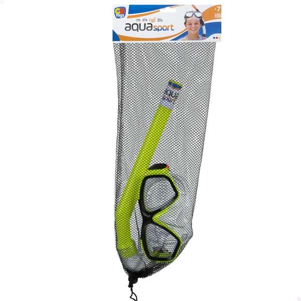 Color Baby Máscara de Buceo con Tubo de Respiración Junior (+7 Años) en Bolsa - Modelos Surtidos