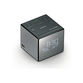Sony XDR-C1DBP Radio Reloj Despertador DAB/DAB+ y FM Titanio/Negro Sony XDR-C1DBP Radio Reloj Despertador DAB/DAB+ y FM Titanio/Negro