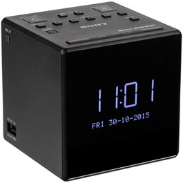 Sony XDR-C1DBP Radio Reloj Despertador DAB+ FM Pantalla LCD Titan Black