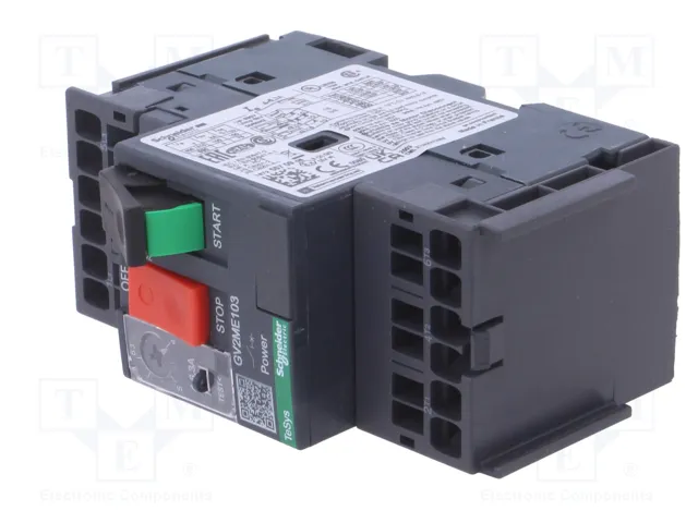 SCHNEIDER ELECTRIC GV2ME103 Interruptor motorizado 2,2kW 230÷690VAC SCHNEIDER ELECTRIC GV2ME103 Interruptor motorizado 2,2kW 230÷690VAC