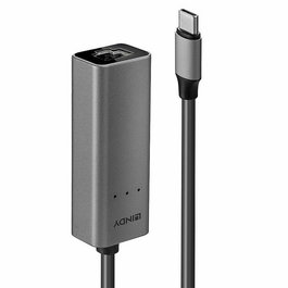 Lindy USB 3.2 Type C a Ethernet 2.5G Convertidor para Conectar Dispositivos a Redes Gigabit