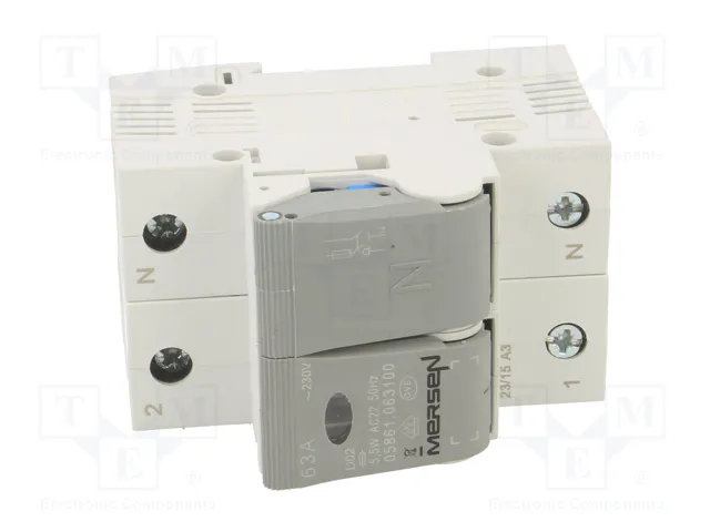 MERSEN D02 Interruptor de fusible 63A 400V