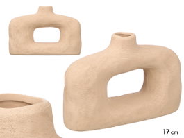 Giftdecor Jarrón Sahara Moderno Agujero Tierra Peq