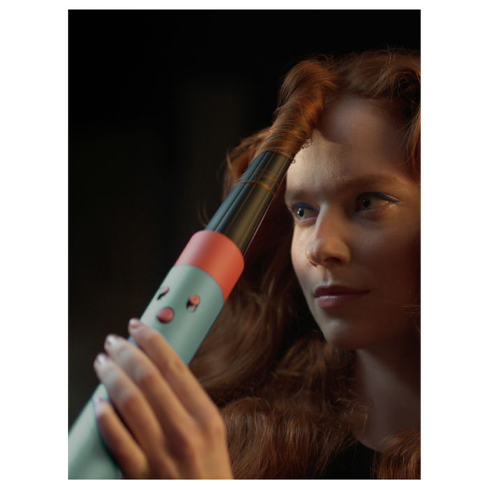 Dyson Airwrap i.d. Multi-Haarstyler (Ceramic Patina/Topaz) Herramienta de Peinado con Múltiples Accesorios