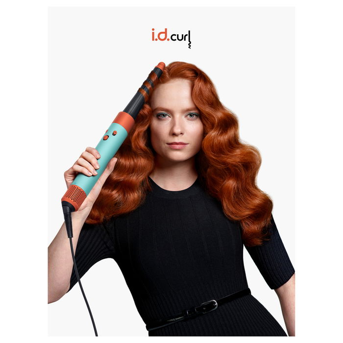 Dyson Airwrap i.d. Multi-Haarstyler (Ceramic Patina/Topaz) Herramienta de Peinado con Múltiples Accesorios