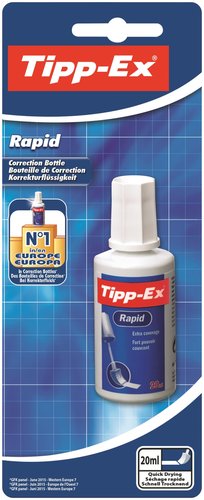 Tipp-Ex Corrector Líquido Rapid Botella 20ml