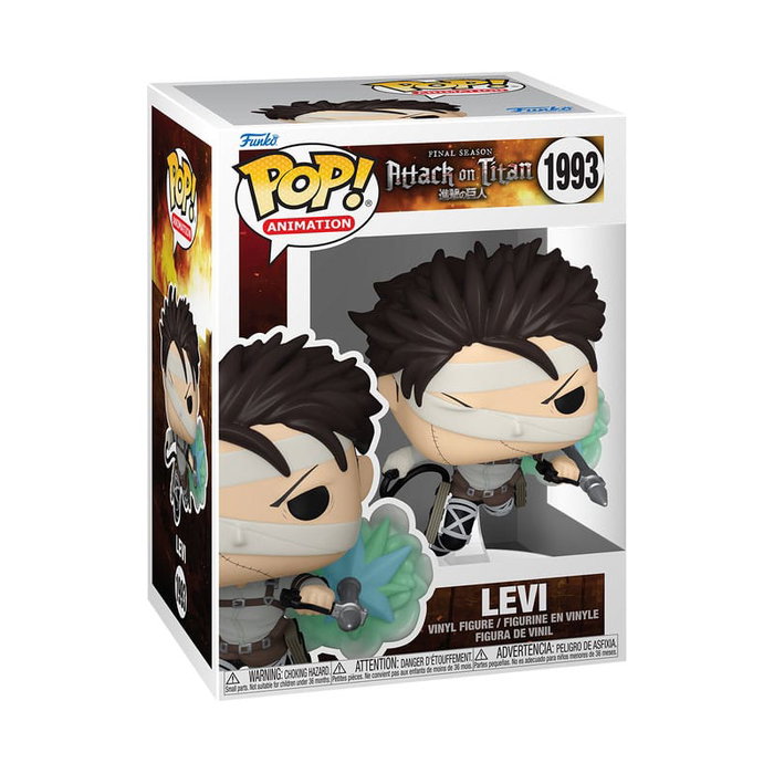 Funko Pop! Animation Attack on Titan Levi Ackermann (SP-1) Funko Pop! Animation Attack on Titan Levi Ackermann (SP-1)