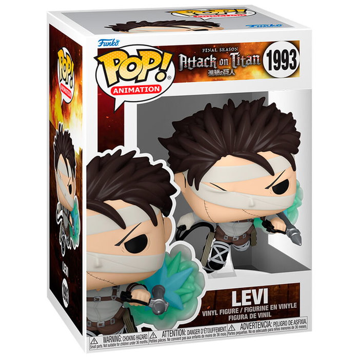 Funko Pop! Animation Attack on Titan Levi Ackermann (SP-1) Funko Pop! Animation Attack on Titan Levi Ackermann (SP-1)