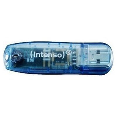 Pendrive intenso 4gb rainbow line azul Pendrive intenso 4gb rainbow line azul