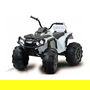 Jamara Quad Protector Ride-on Eléctrico para Niños 12V, Operado Remotamente, 3 a 6 Años, Negro y Blanco - 4 Ruedas Sólidas, Bocina Sonora, Adecuado para Exteriores