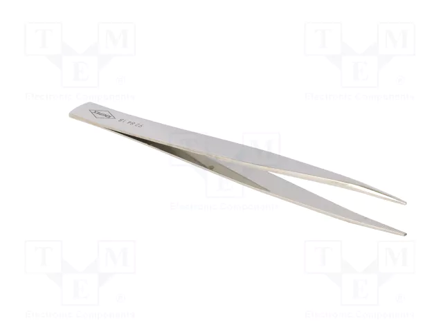 KNIPEX Pinza de precisión recta con punta trapecial