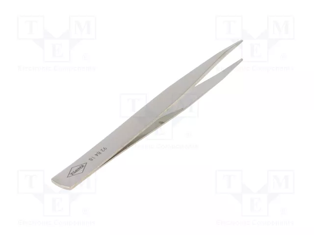 KNIPEX Pinza de precisión recta con punta trapecial
