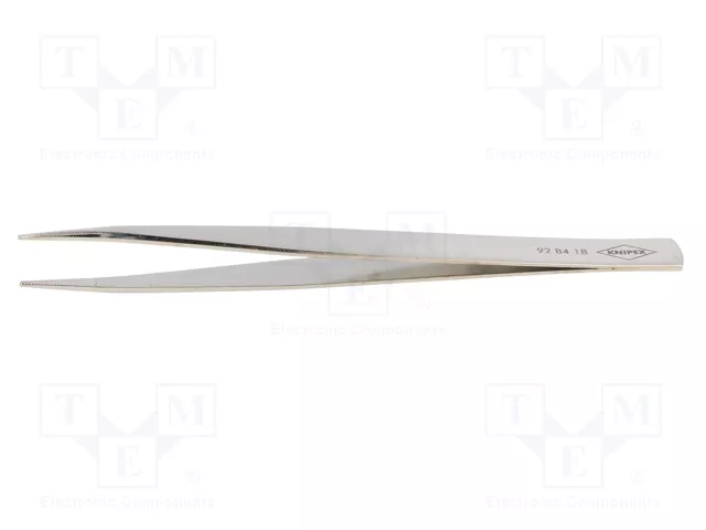 KNIPEX Pinza de precisión recta con punta trapecial