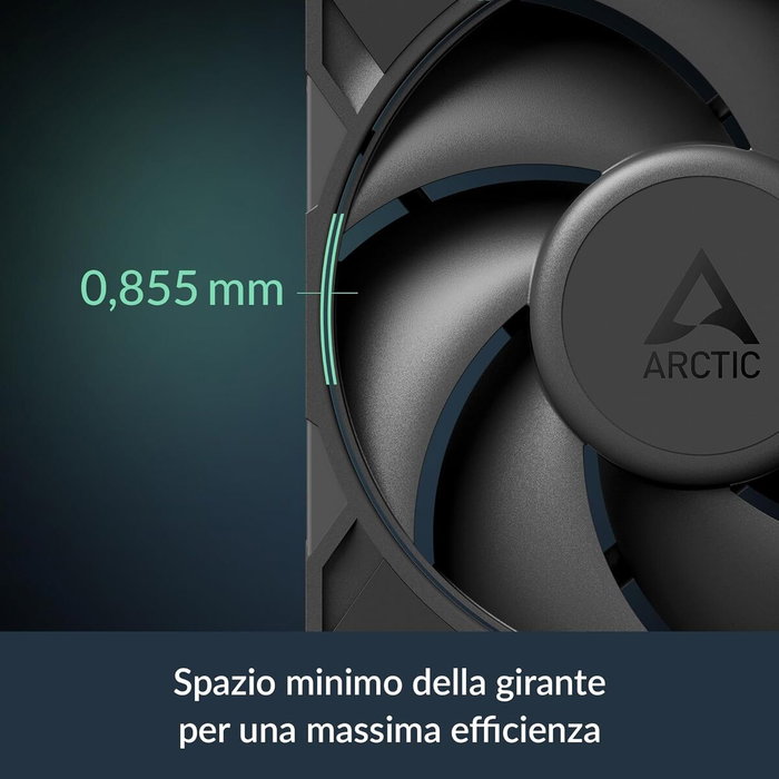 Arctic P12 Pro Reverse 12cm Negro