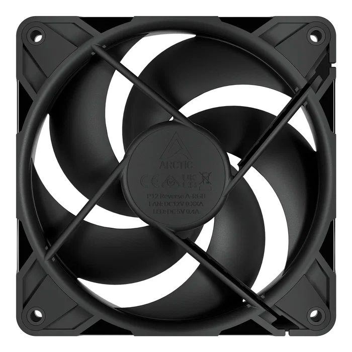 Arctic P12 Pro Reverse 12 cm Negro Arctic P12 Pro Reverse 12 cm Negro